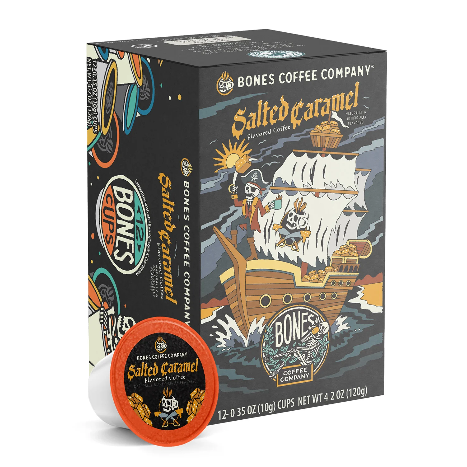 Salted Carmel Bones Cups - 12 Count - Image 2